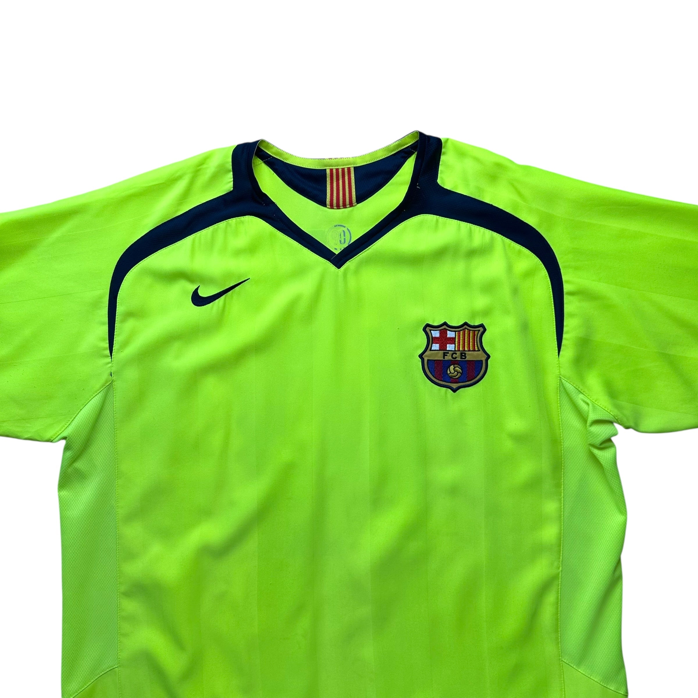 Barcelona 2005-06 Away Shirt (XL) Ronaldinho #10